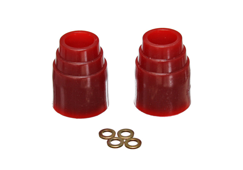 ES Bump Stops - Red - Energy Suspension 3-1/8in Bump Stop Set - Red