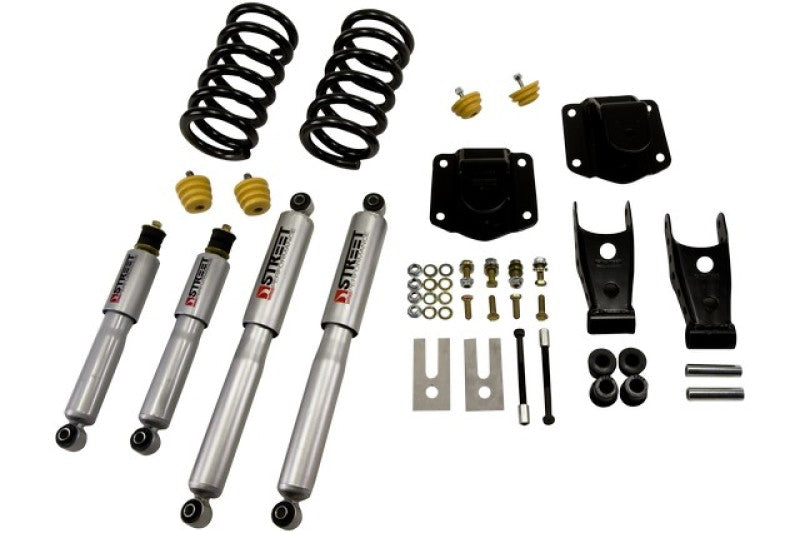 BT Lower Kit w SP Shocks - Belltech LOWERING KIT WITH SP SHOCKS