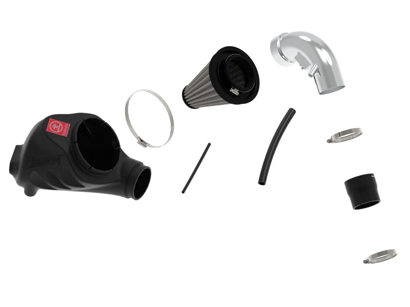 AFE Takeda Momentum Intake - aFe Takeda Momentum Sealed Intake System 12 Honda Civic Si 2.4L Stage 2 Pro Dry S Polished