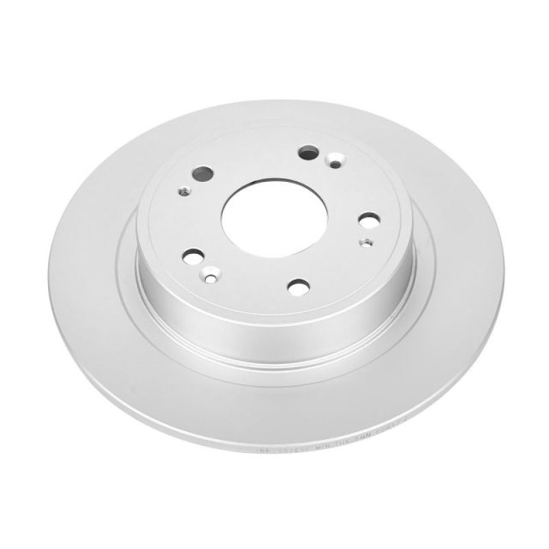 PSB Evolution Coated Rotor - Power Stop 16-19 Acura ILX Rear Evolution Geomet Coated Rotor