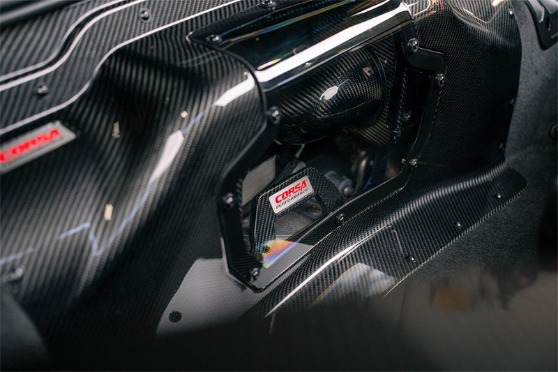 COR Air Intake Closed Box - Corsa 23+ Chevy C8 Z06 Carbon Fiber Air Intake w/ DryTech Filter
