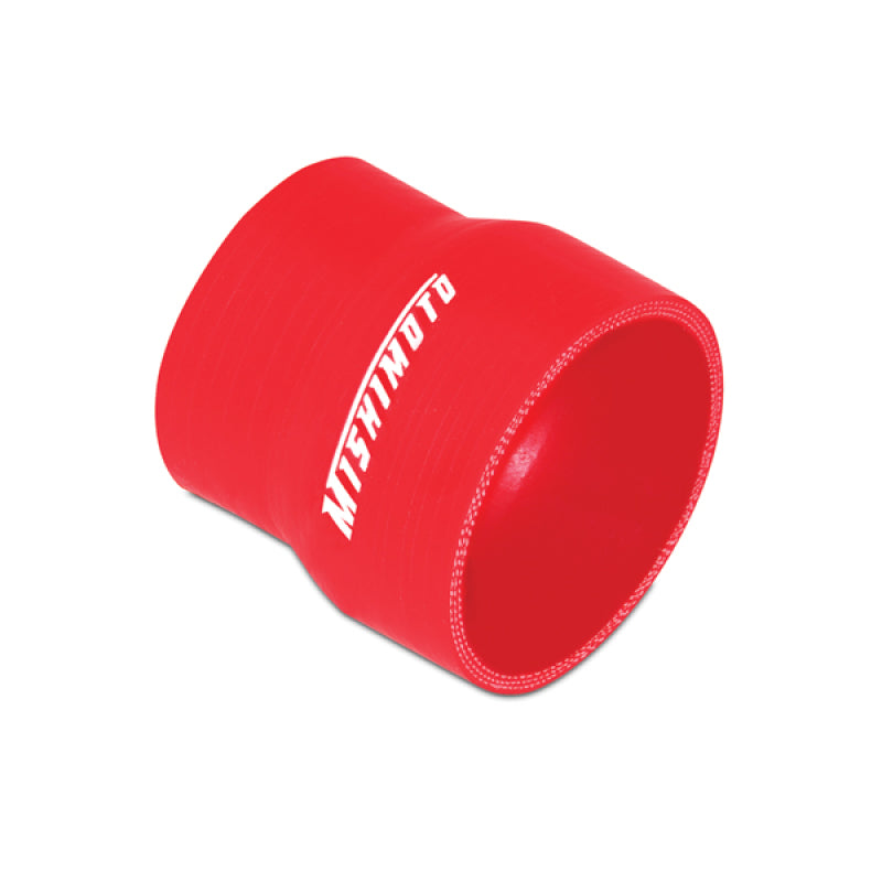 MM Couplers - Transition - Mishimoto 2.5 to 3.0 Inch Red Transition Coupler