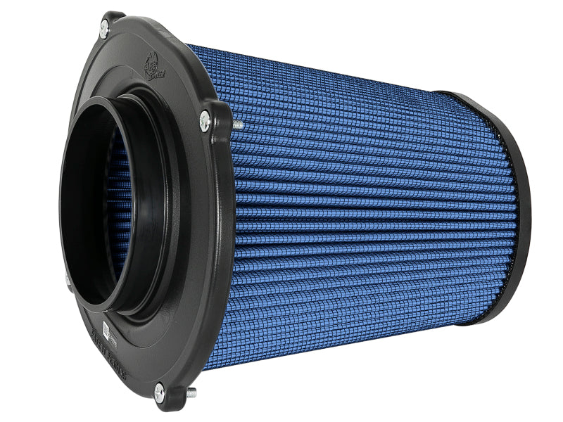 AFE Quantum Intakes - aFe Quantum Pro-5 R Air Filter Inverted Top - 5in Flange x 9in Height - Oiled P5R