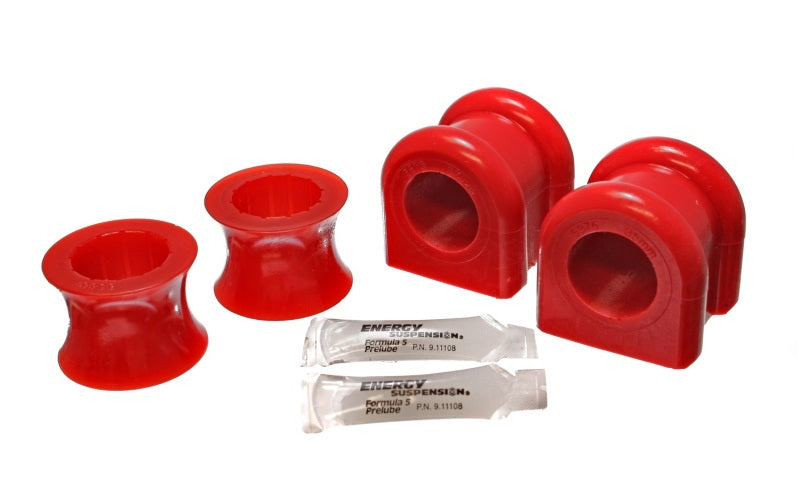 ES Sway Bar Bushings - Red - Energy Suspension 00-04 Dodge Dakota 4WD / 00-04 Durango 4WD Red 35mm Front Sway Bar Bushing Set