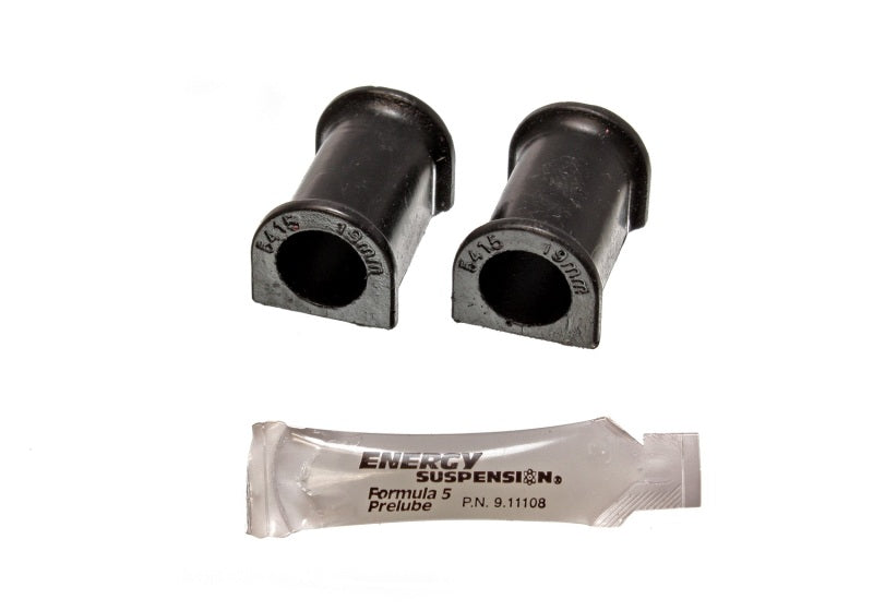 ES Sway Bar Bushings - Black - Energy Suspension 95-99 Mitsubishi Eclipse FWD/AWD Black 16mm Front Sway Bar Bushings