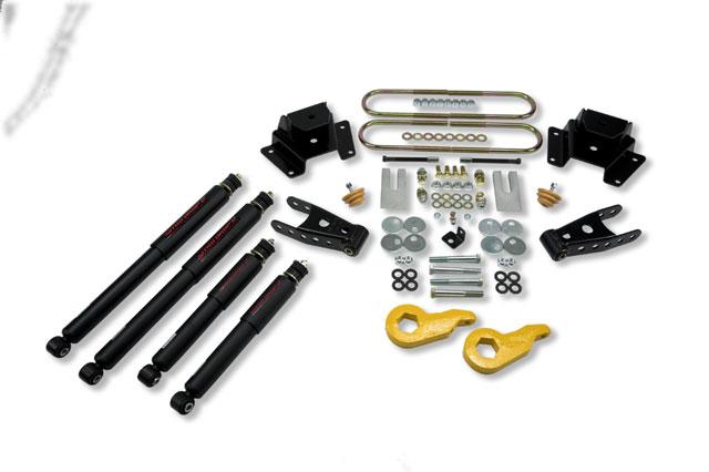 BT Lowering Kit w ND2 Shocks - Belltech LOWERING KIT WITH ND2 SHOCKS