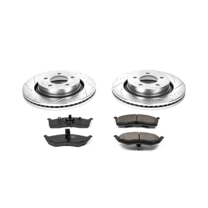 PSB Z23 Evolution Kit - Power Stop 00-04 Chrysler Concorde Front Z23 Evolution Sport Brake Kit