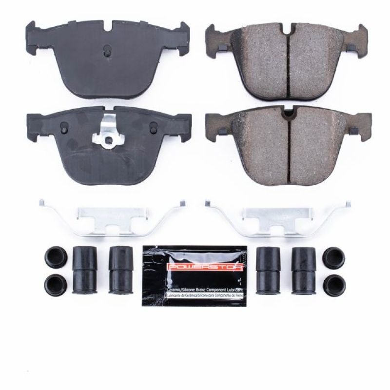 PSB Z23 Evolution Brake Pads - Power Stop 07-18 BMW X5 Rear Z23 Evolution Sport Brake Pads w/Hardware