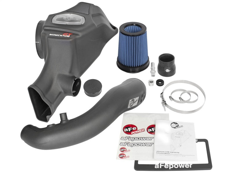 AFE Momentum GT Cold Air Intakes - aFe Momentum GT Pro 5R Intake System 15-16 Ford Mustang L4-2.3L EcoBoost