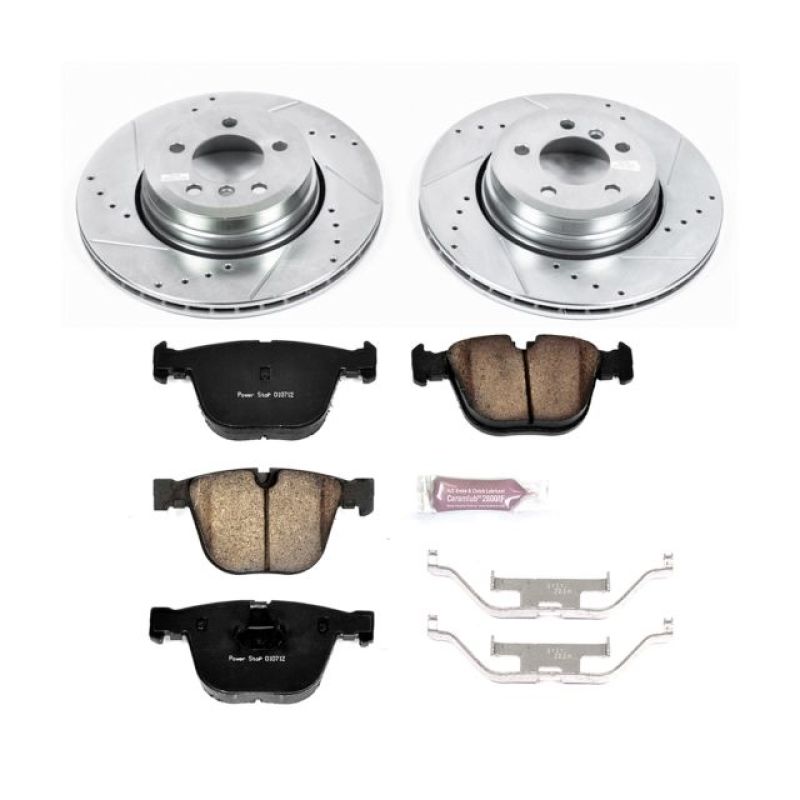 PSB Z23 Evolution Kit - Power Stop 06-08 BMW 750i Rear Z23 Evolution Sport Brake Kit