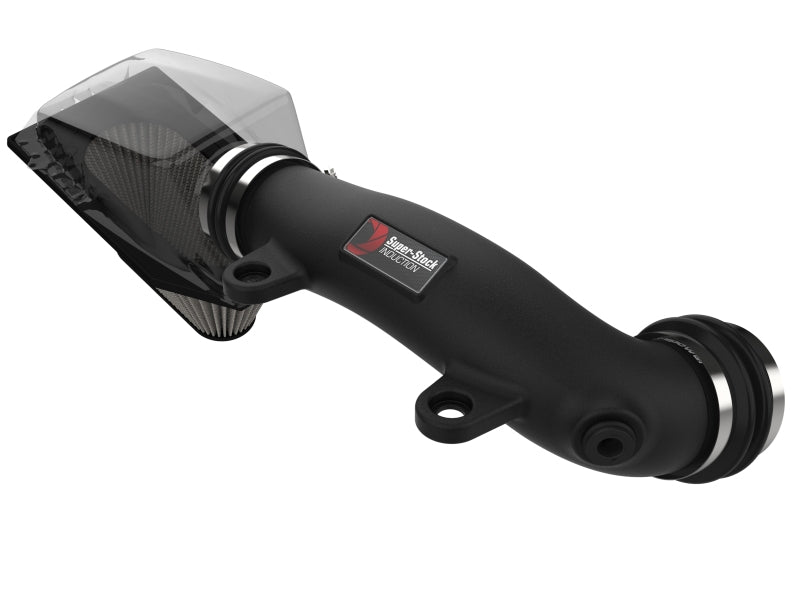 AFE Super Stock Induction System - aFe Super Stock Induction System Pro Dry S Media 18-21 Jeep Wrangler JL L4-2.0L (t)