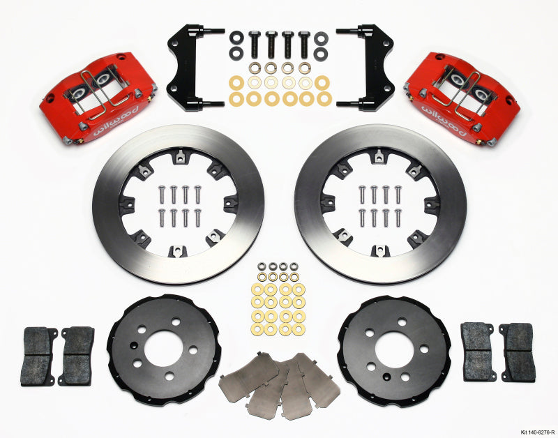 WIL Dynapro Brake Kit - Wilwood Dynapro Radial Front Kit 12.19in Red 99-03 Jetta IV & Golf IV
