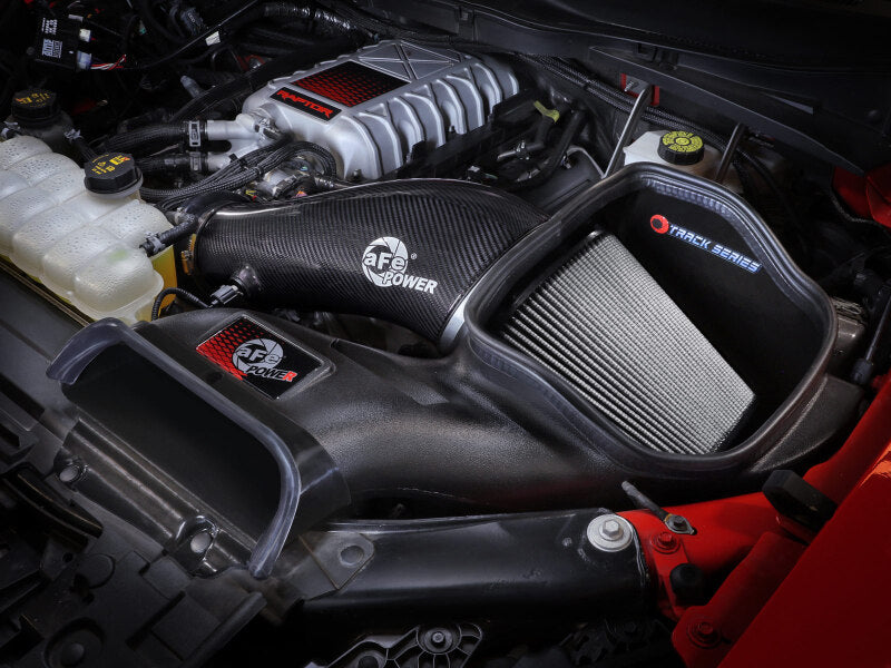 AFE Track Series Intake - aFe 23-24 Ford F150 Raptor R V8 5.2L Supercharged Track Series Air Intake w/ PDS Filter