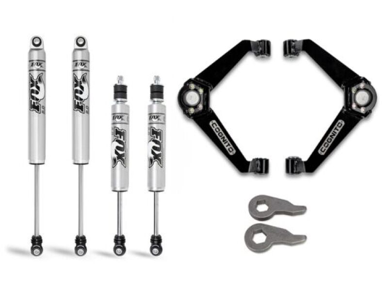 COG Leveling Kit - Performance - Cognito 01-13 Chevy/GMC Silv/Sierra 2500/3500 HD 2WD/4WD 3in Perf Leveling Kit w/ Fox PS 2.0 IFP