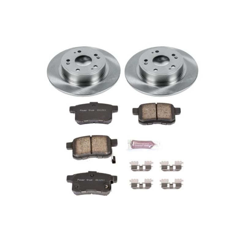 PSB Autospecialty Kit - Power Stop 09-10 Acura TSX Rear Autospecialty Brake Kit