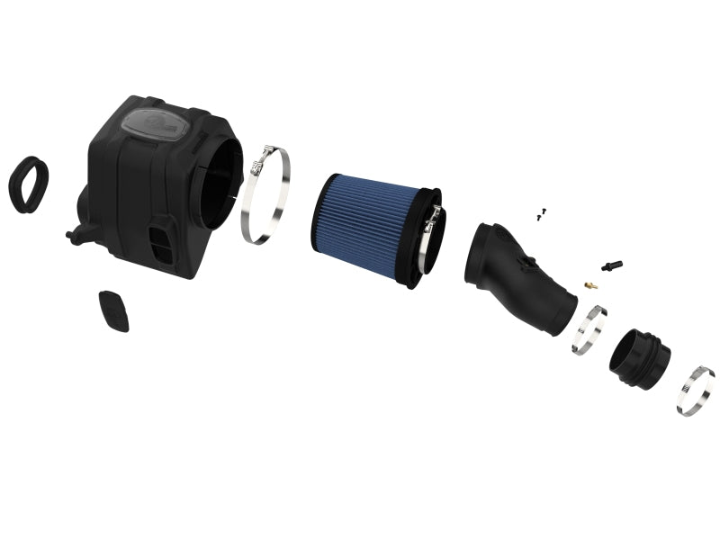 AFE Momentum GT Cold Air Intakes - aFe 07-21 Toyota Tundra Momentum GT Cold Air Intake System w/ Pro 5R Filter w/ Magnuson Supercharger