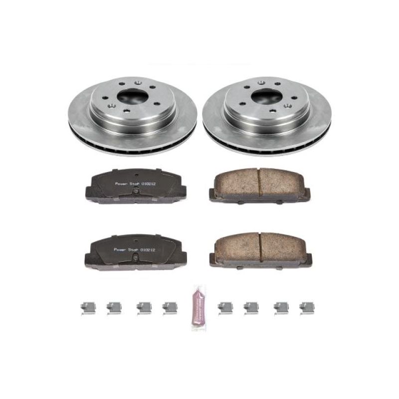 PSB Autospecialty Kit - Power Stop 86-91 Mazda RX-7 Rear Autospecialty Brake Kit