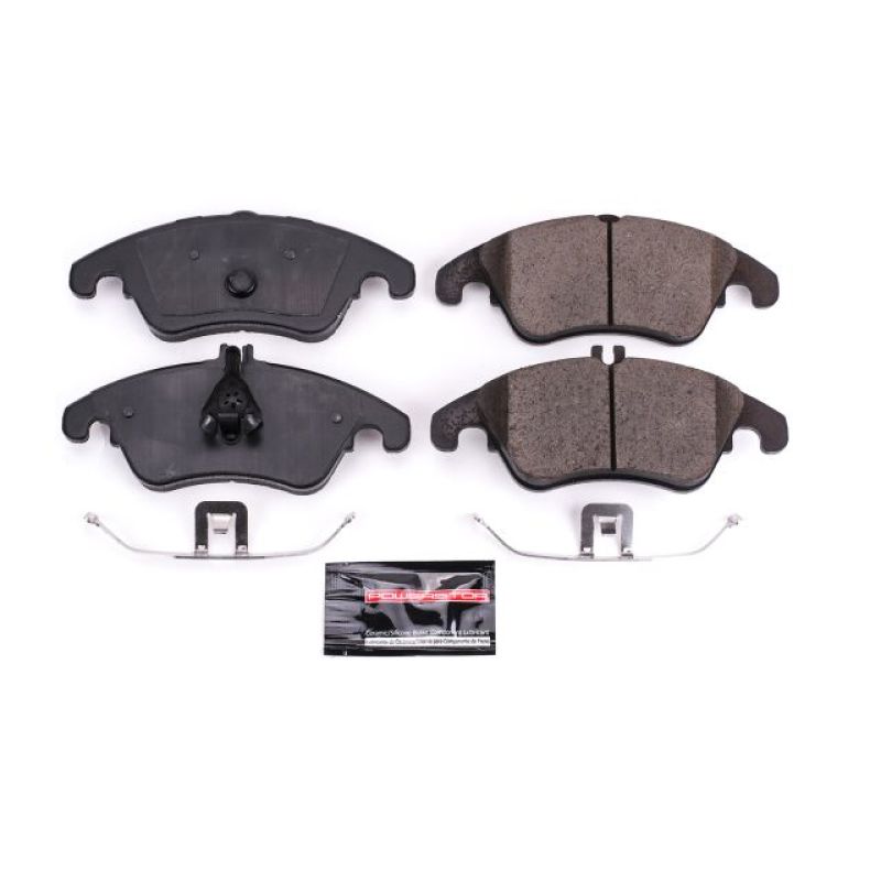 PSB Z23 Evolution Brake Pads - Power Stop 12-15 Mercedes-Benz C250 Front Z23 Evolution Sport Brake Pads w/Hardware