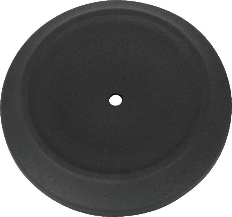 SSC Air Cleaner Kits - S&S Cycle Dished Bobber Air Cleaner Cover w/ Machined Highlights  - Black