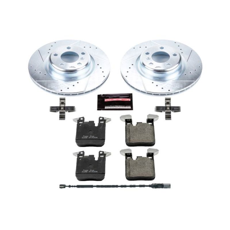 PSB Z23 Evolution Kit - Power Stop 14-16 BMW 228i Rear Z23 Evolution Sport Brake Kit