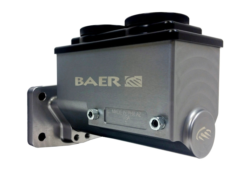 BAE Master Cylinder Kits - Baer Brakes Mopar 15/16in Bore Remaster 4-Bolt Right Port Master Cylinder Assembly - Gray