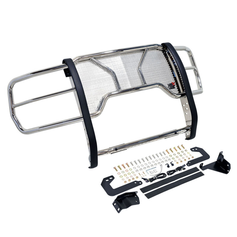 WES HDX Grille Guards - Westin 23-24 F250/350 HDX 1 Piece Grille Guard Polished Stainless Steel