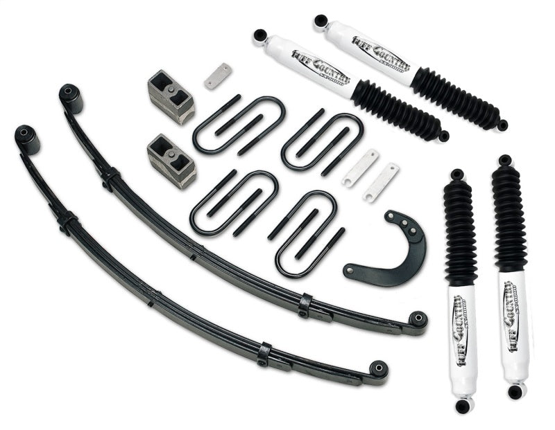 TUF Lift Kits - Tuff Country 88-91 Chevy Suburban 3/4 Ton 4x4 4in Lift Kit EZ-Ride (SX8000 Shocks)