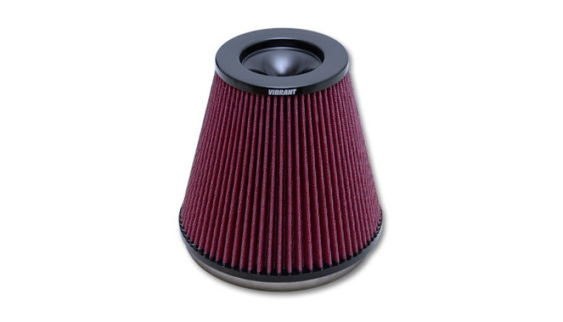 VIB Air Filters - Vibrant The Classic Perf Air Filter 5in Cone OD x 7in Height x 7in Flange ID