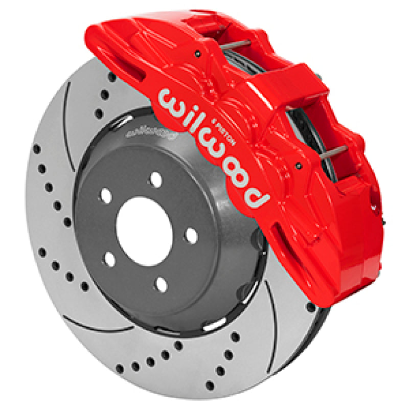 WIL SX6R Brake Kit - Wilwood 15-23 Mustang Front Kit SX6R Lug Drive