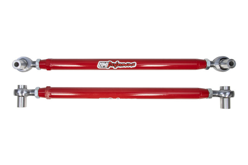 UMI Lower Control Arms - UMI Performance 64-72 GM A-Body Adjustable Lower Control Arms Off Set Bushings CrMo