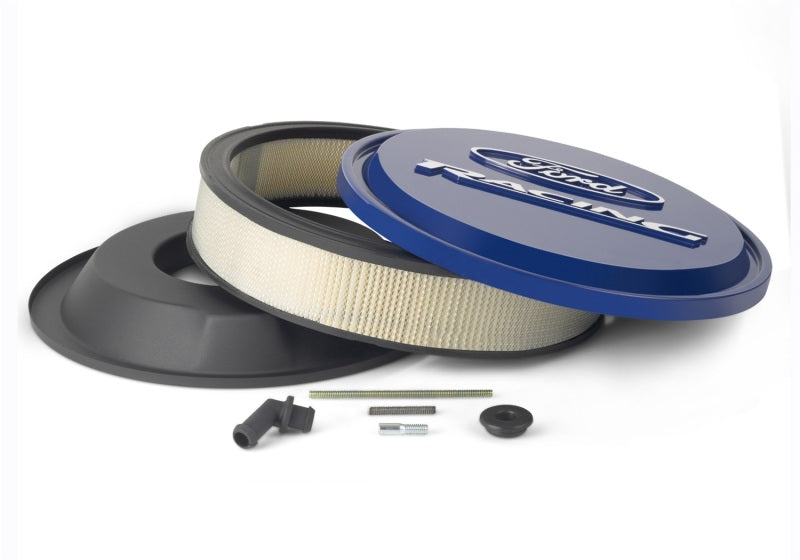 FR Air Cleaners - Ford Racing Blue Slant Edge Air Cleaner