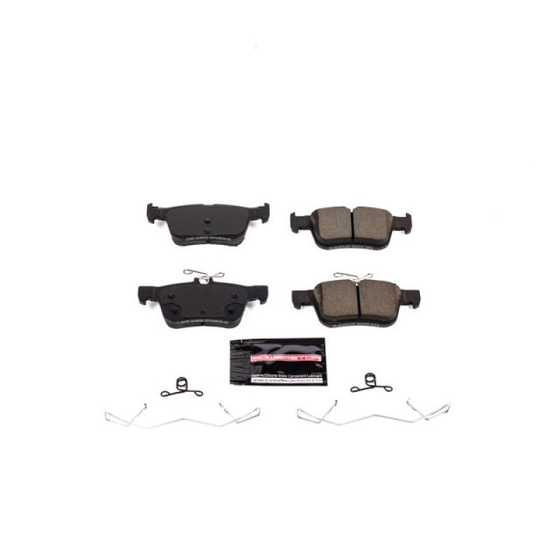 PSB Z23 Evolution Brake Pads - Power Stop 15-16 Ford Edge Rear Z23 Evolution Sport Brake Pads w/Hardware