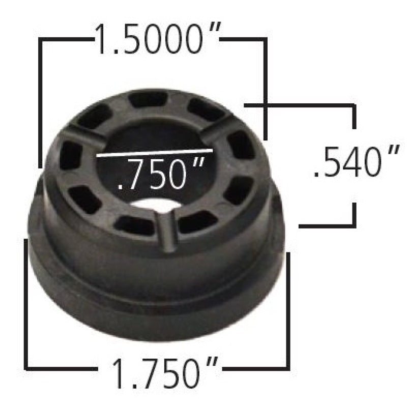 RID Bushings - Control Arms - Ridetech Delrin Control Arm Single Bushing (1.5in Large OD / .750 ID / .785in OAL)