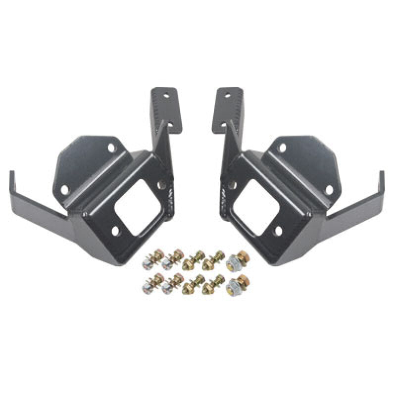 SYN Shock Mounts - Synergy 07-18 Jeep Wrangler JK/JKU Rear Upper Shock Mount/Sway Bar Relocation Bracket