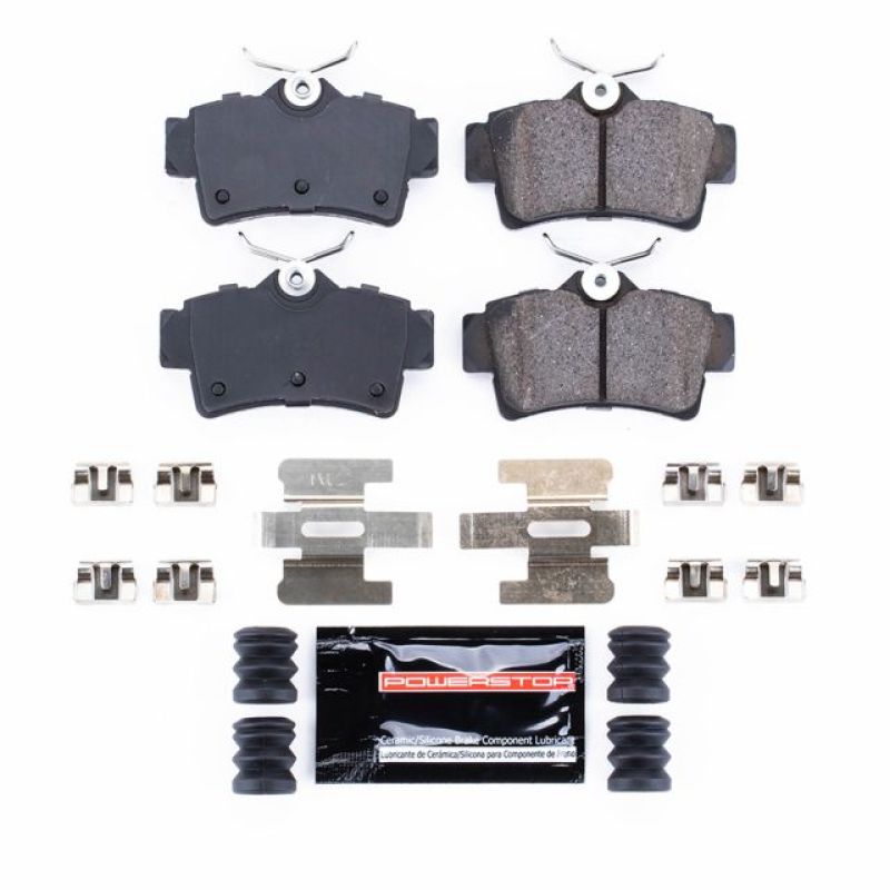 PSB Z23 Evolution Brake Pads - Power Stop 94-01 Ford Mustang Rear Z23 Evolution Sport Brake Pads w/Hardware