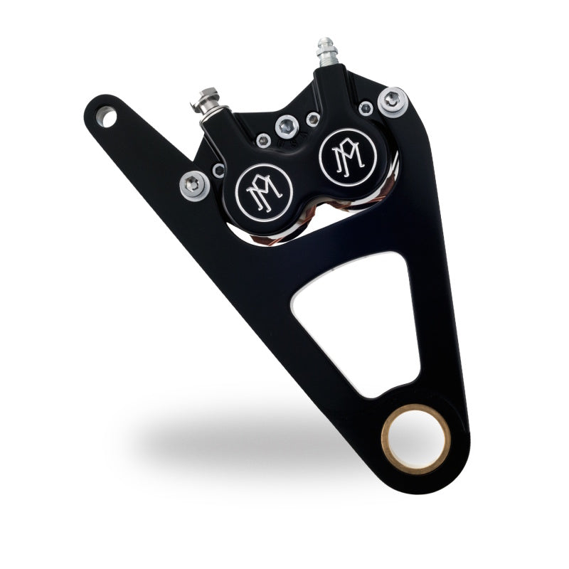 PFM Brake Kits - Performance Machine Front 4 Piston Caliper and Bracket - Contrast Cut