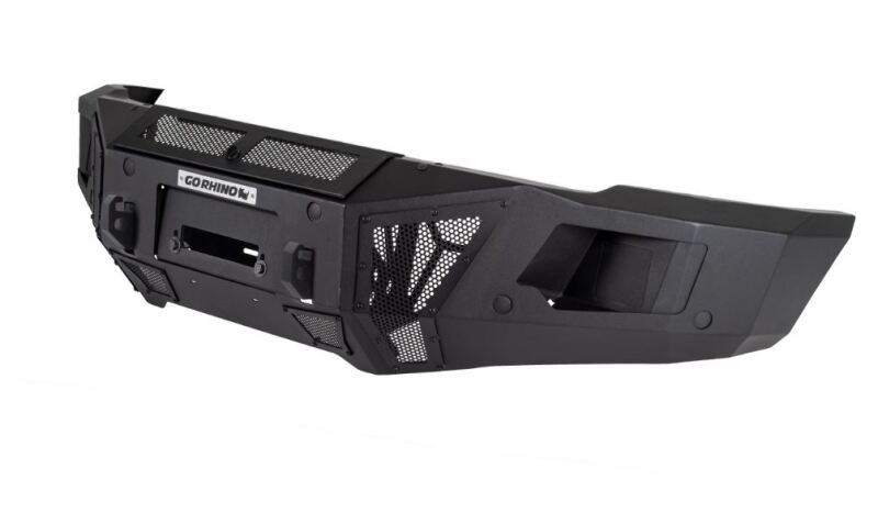 GOR BR11 Bumper - Go Rhino 19-24 RAM 2500/3500 BR11 Front Bumper Replacement - Tex. Black