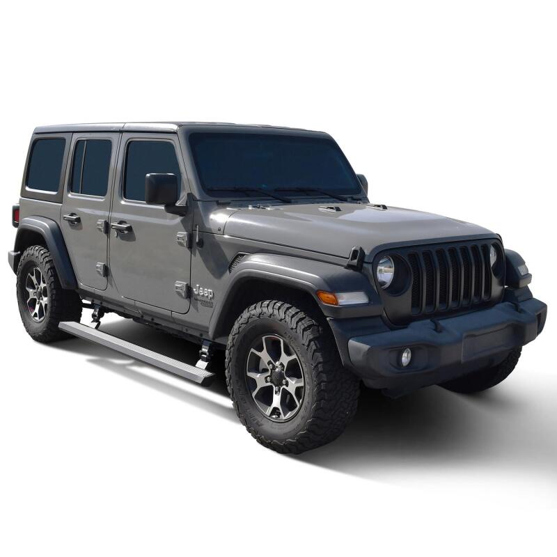 WES Running Boards - Pro-e - Westin 18-24 Jeep Wrangler JL Unlimited 4dr Pro-e Running Boards - Tex. Blk