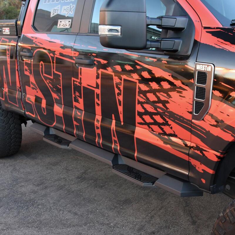 WES Nerf Bars - HDX Xtreme - Westin/HDX 17-18 Ford F-150 SuperCrew Xtreme Nerf Step Bars - Textured Black