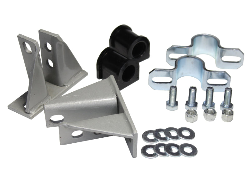 WL Sway Bars - Rear - Whiteline 1/12/97 Mitsubishi Evo IV/V/VI/1/02-6/08 Evo VII/VIII/IX Rear 24mm HD Sway Bar Mount Kit