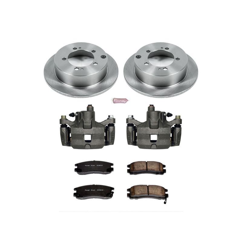 PSB Autospecialty Kit w/Cals - Power Stop 95-05 Chrysler Sebring Rear Autospecialty Brake Kit w/Calipers