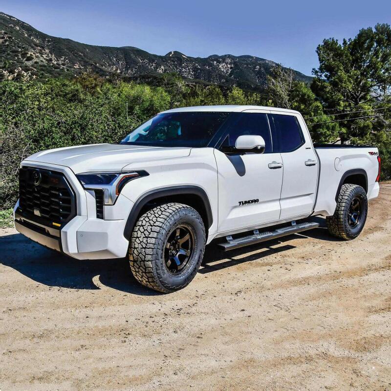 WES Nerf Bars - R5 - Westin 2022 Toyota Tundra Dbl Cab & Crew Max R5 Nerf Step Bars - Textured Black