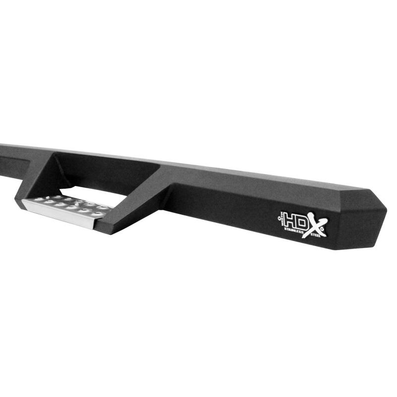WES Nerf Bars - HDX Drop - Westin 2020 Jeep Gladiator HDX Stainless Drop Nerf Step Bars - Textured Black