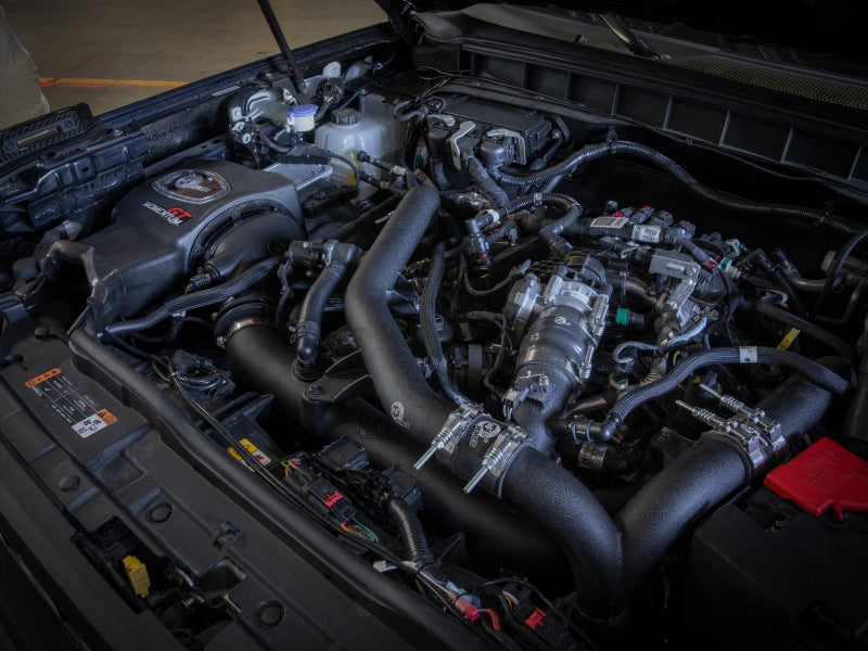 AFE Momentum GT Cold Air Intakes - aFe Momentum GT Pro 5R Cold Air Intake System 2021 Ford Bronco V6 2.7 (TT)