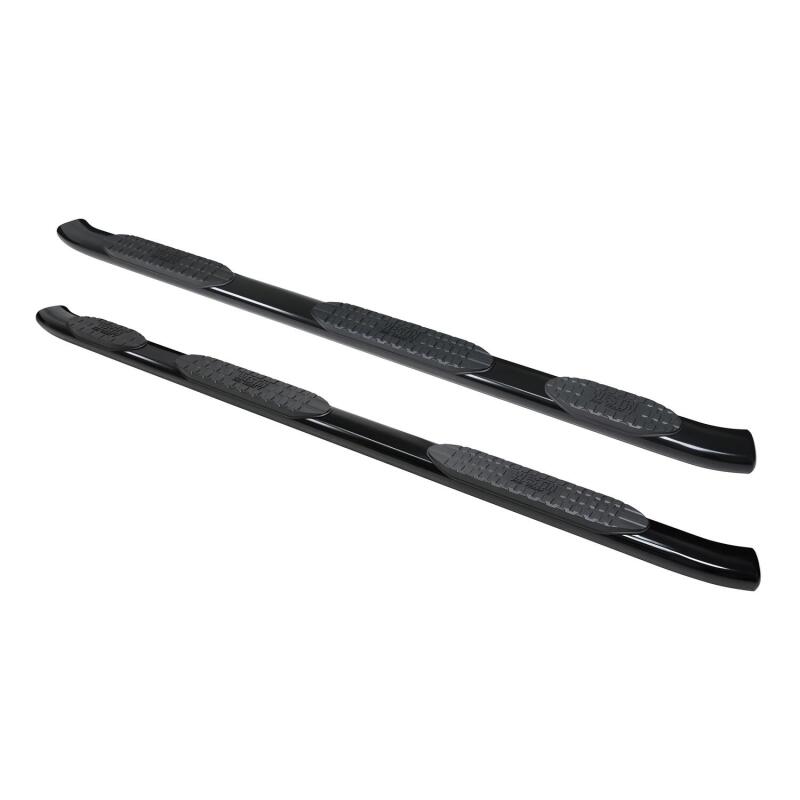 WES Nerf Bars - PRO TRAXX 5 - Westin 19-22 RAM 1500 Quad Cab 6.5ft Bed (Excl. Classic) PRO TRAXX 5 Oval W2W Nerf Step Bars - Blk