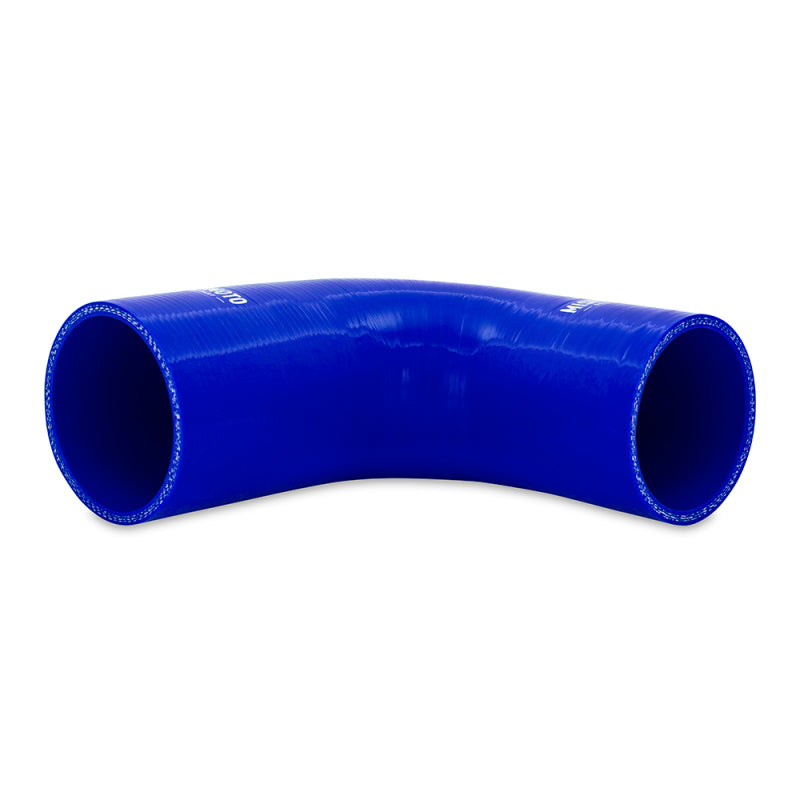 MM Couplers - 90 Deg - Mishimoto Silicone Reducer Coupler 90 Degree 2.75in to 3in - Blue