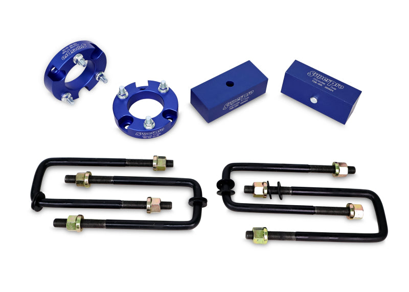 SPR Block Spacer Kits - SuperPro 05-15 Nissan Navara D40 Front & Rear 35mm Block Spacer Kit - Easy Lift Kit