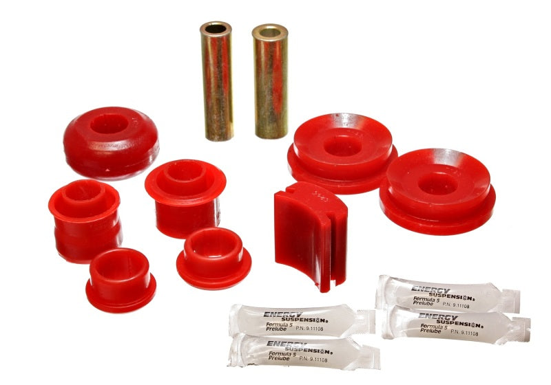 ES Cntrl Arm Bushings - Red - Energy Suspension 05-07 Ford Mustang Red Rear Upper Control Arm Bushings
