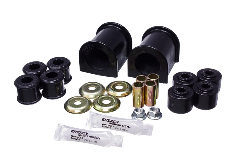 ES Sway Bar Bushings - Black - Energy Suspension 89-11 Ford F53 Class A Motorhome 1-1/2in Front Sway Bar Bushings - Black