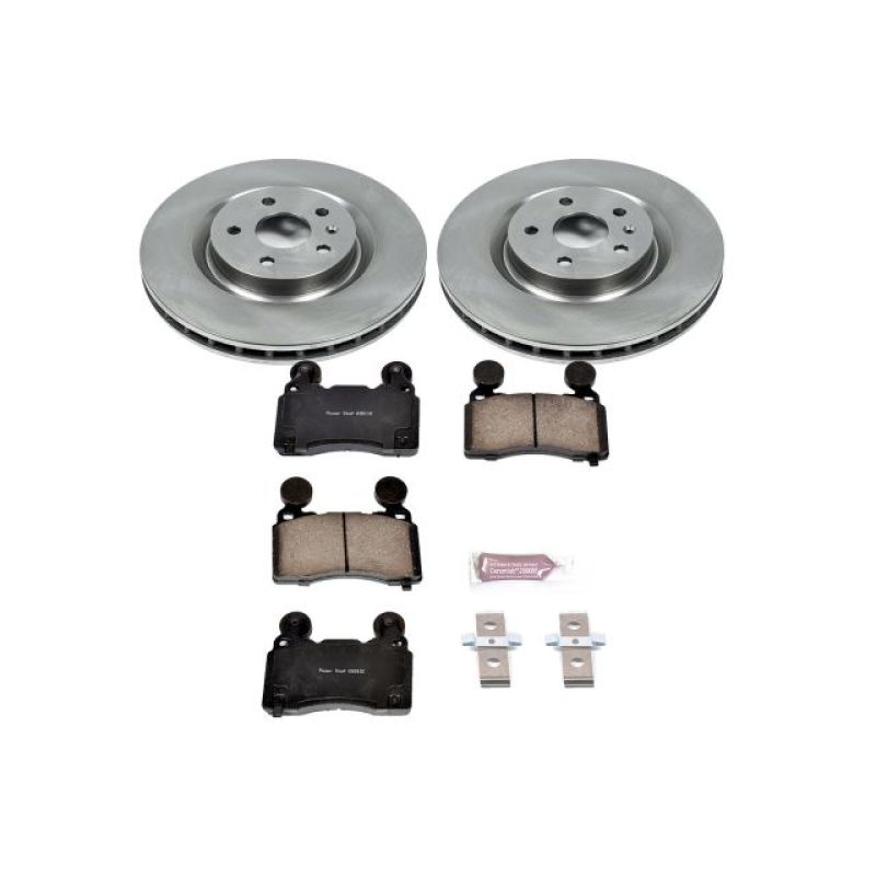 PSB Autospecialty Kit - Power Stop 10-15 Chevrolet Camaro Front Autospecialty Brake Kit